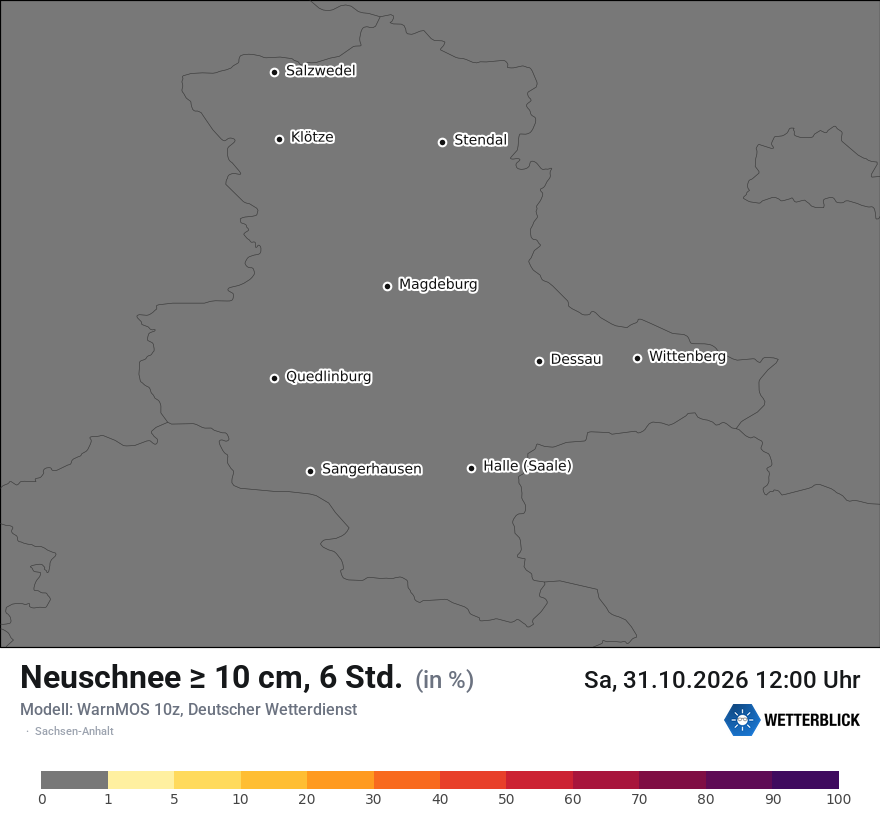 Modellkarte WARNMOS – schnee_6h_10 – st