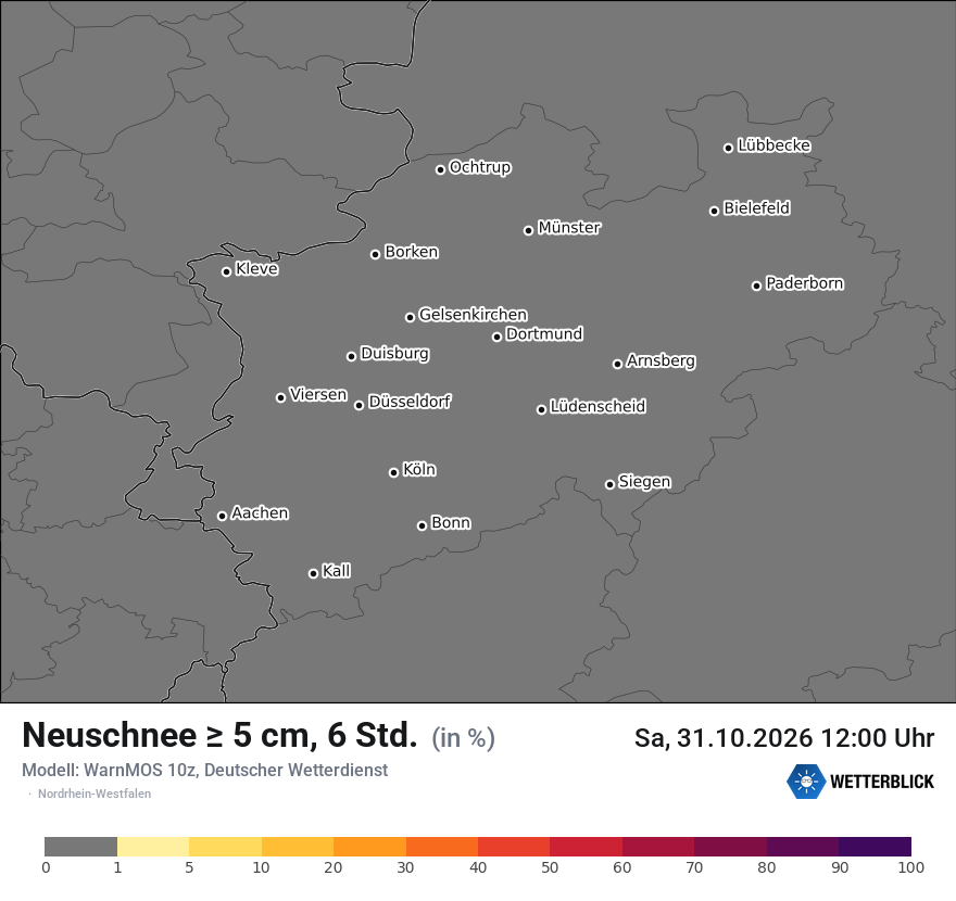 Modellkarte WARNMOS – schnee_6h_5 – nrw