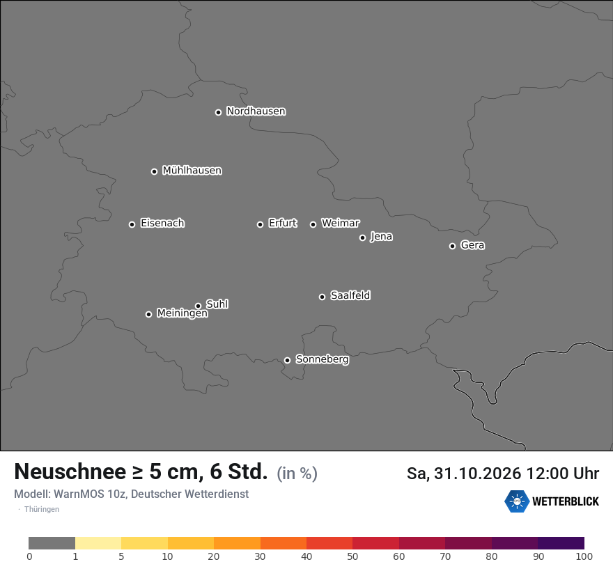 Modellkarte WARNMOS – schnee_6h_5 – th