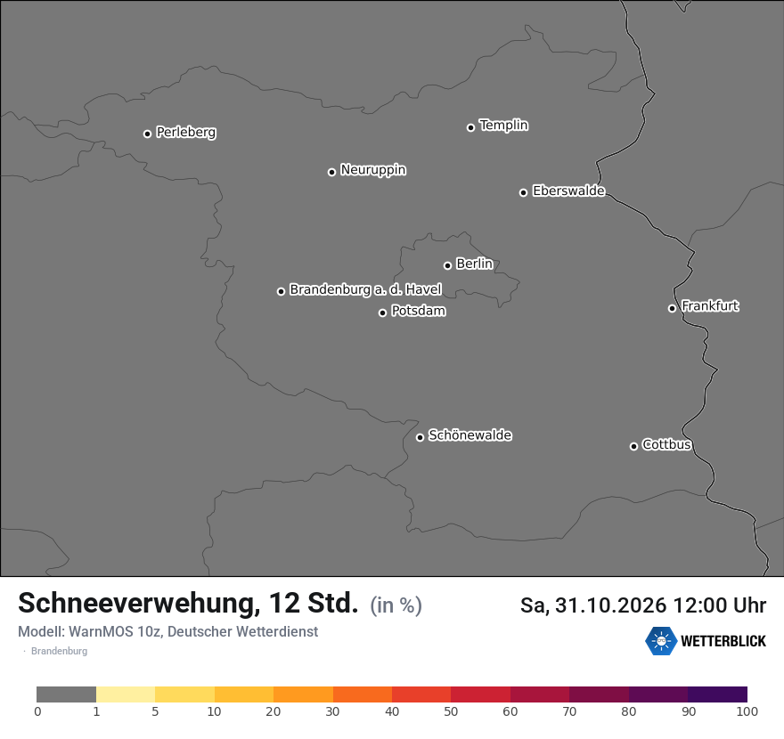 Modellkarte WARNMOS – schneeverwehung – bb