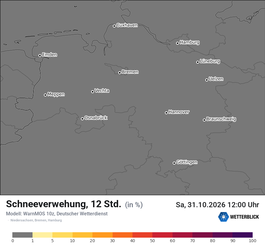 Modellkarte WARNMOS – schneeverwehung – ni