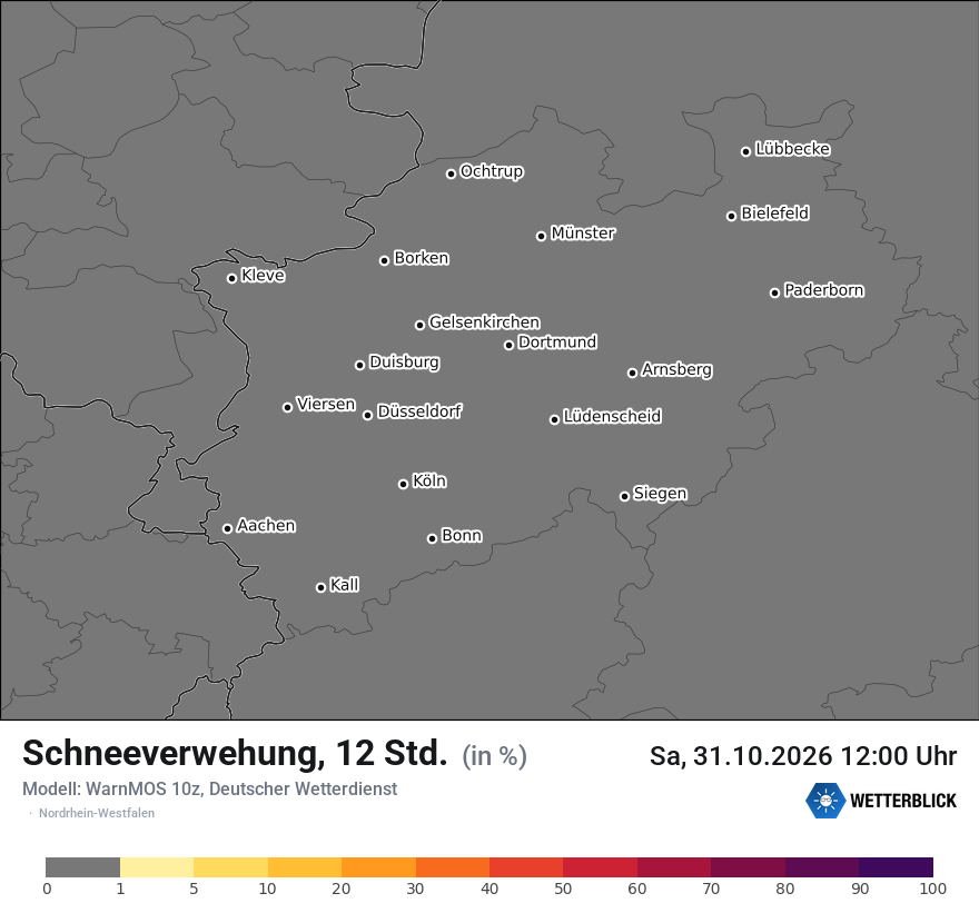 Modellkarte WARNMOS – schneeverwehung – nrw