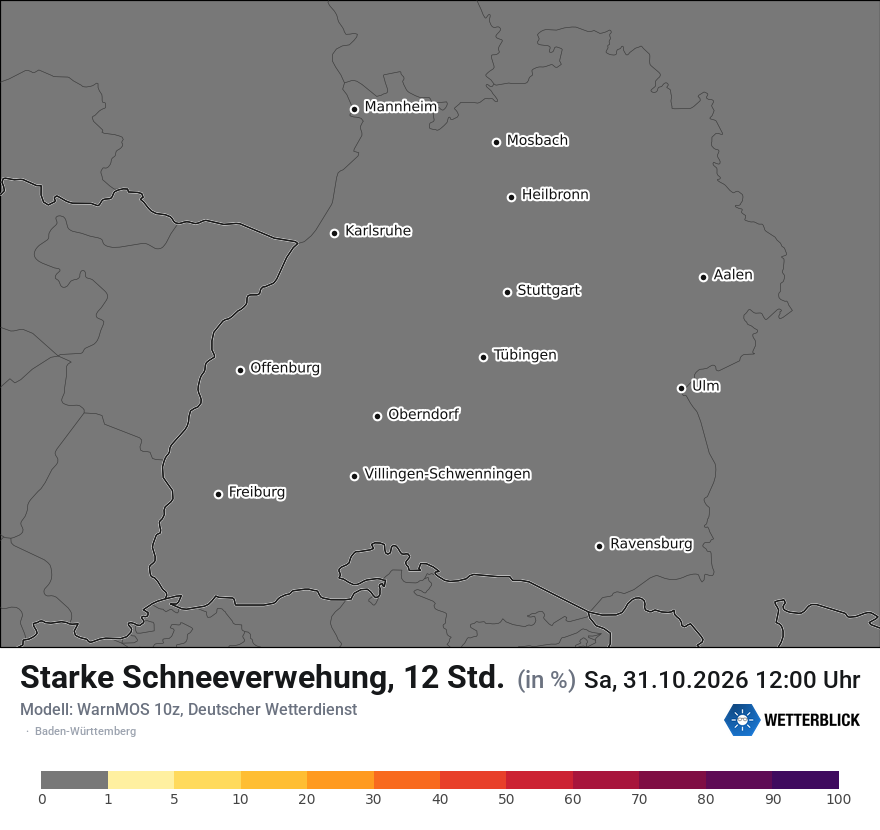 Modellkarte WARNMOS – schneeverwehung_stark – bw