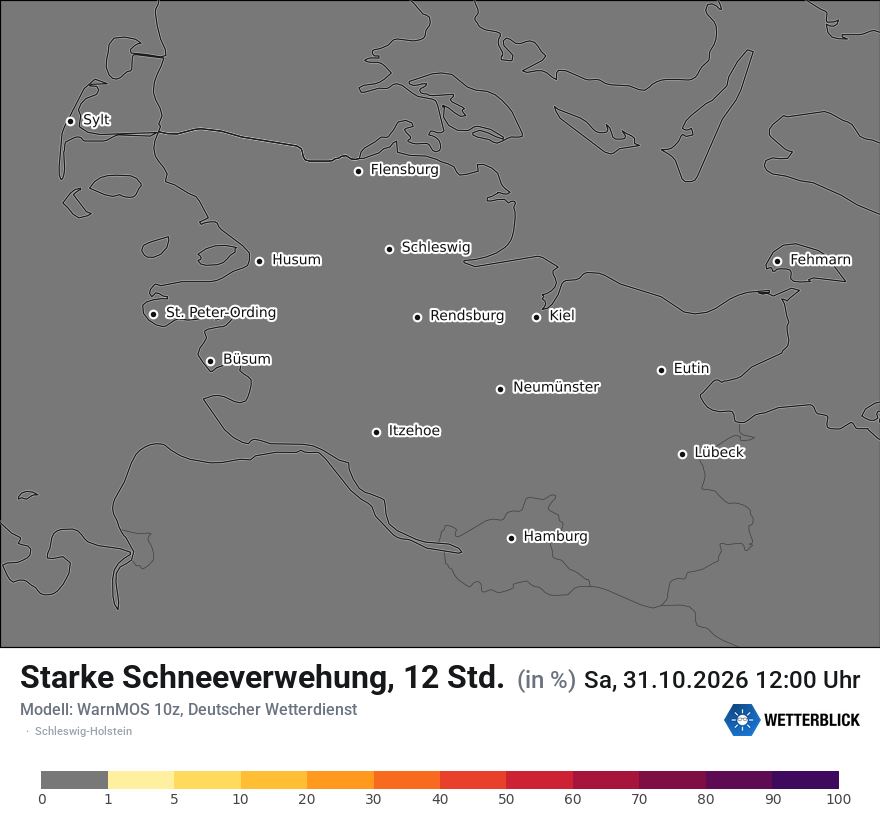 Modellkarte WARNMOS – schneeverwehung_stark – sh