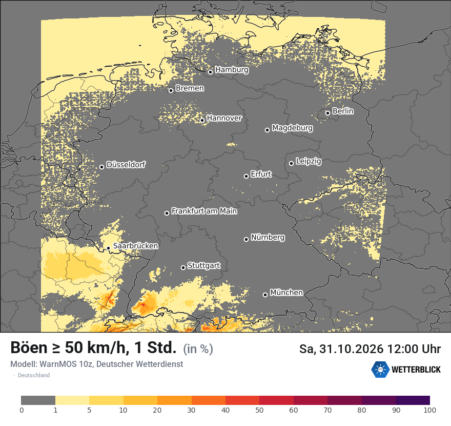 Modellkarte WARNMOS – windboeen – deutschland